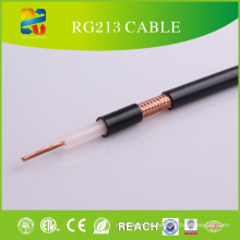 Hecho en China Pérdida baja 50 ohmios Mil-C-17 Rg213 Cable coaxial